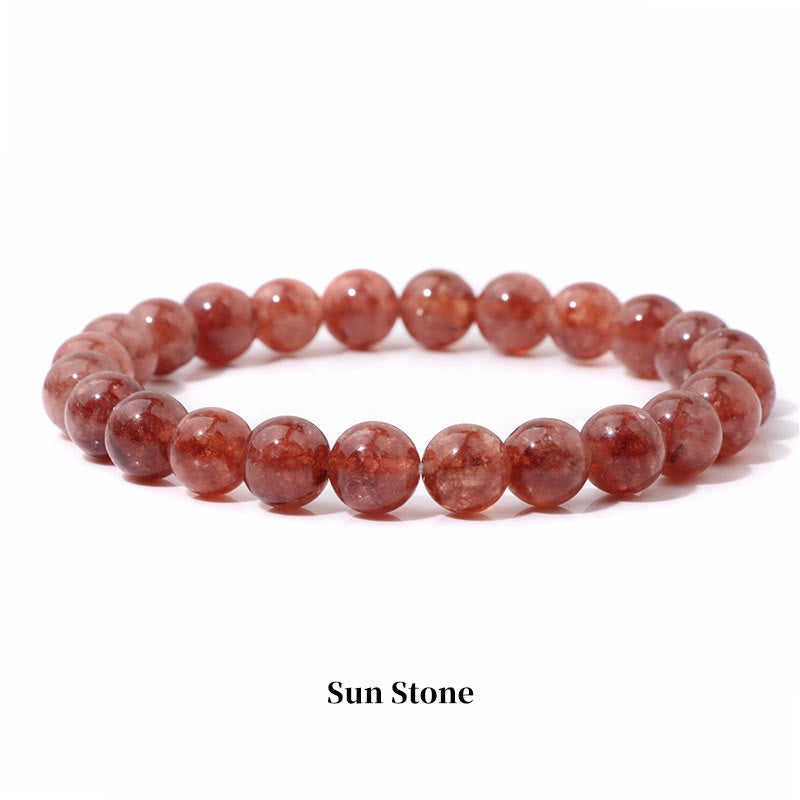 Nimara Ritual Natural Stone Quartz Healing Beads Bracelet