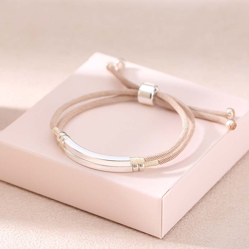 Nimara Ritual 925 Sterling Silver Red String Layered Braid Bracelet