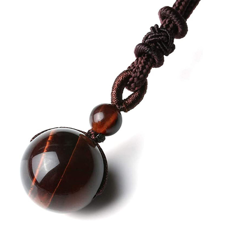 Nimara Ritual Tibetan Tiger's Eye Protection Necklace