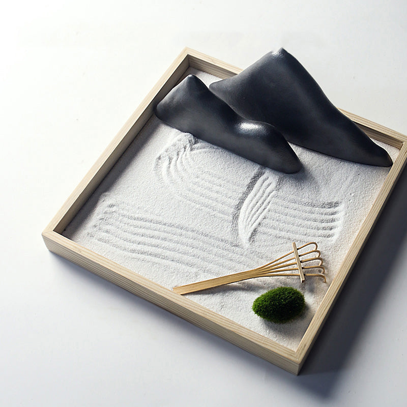Nimara Ritual Rocks Landscape Meditation Enlightenment Zen Garden Decoration