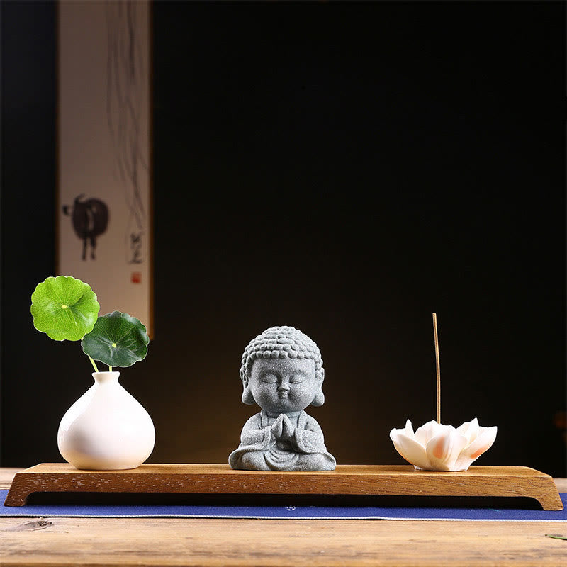 Nimara Ritual Meditation Praying Buddha Compassion Serenity Home Decoration