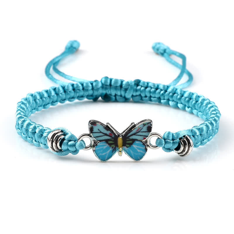 Nimara Ritual Butterfly Freedom Love String Charm Bracelet