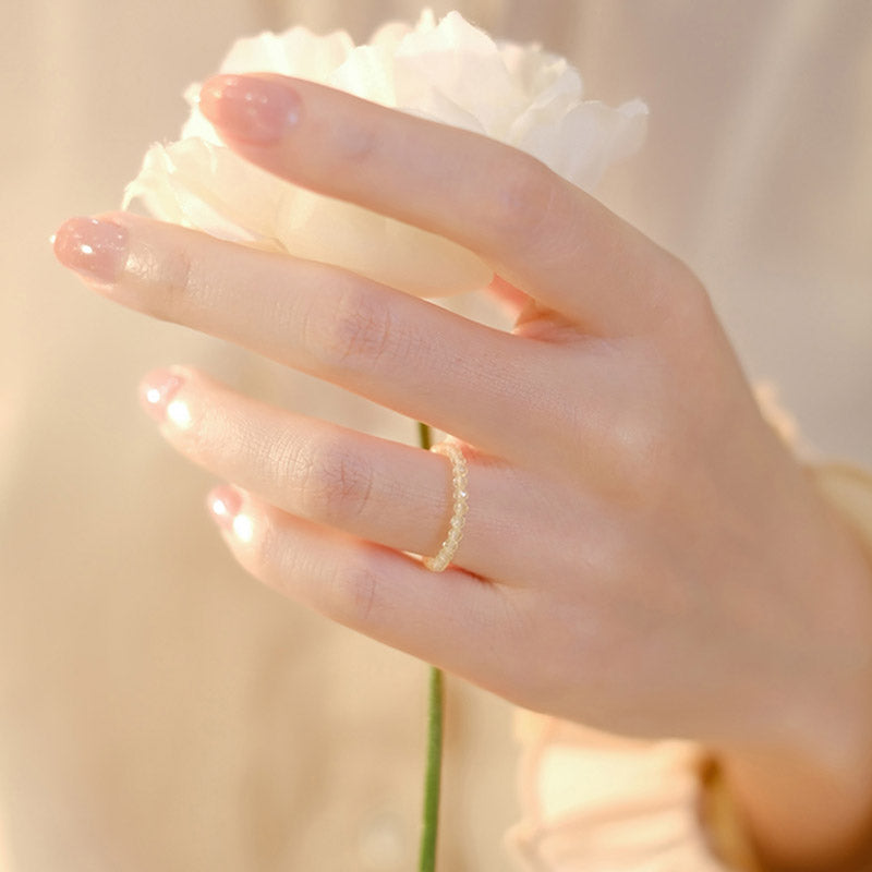 Nimara Ritual Natural Citrine Happiness Prosperity Ring
