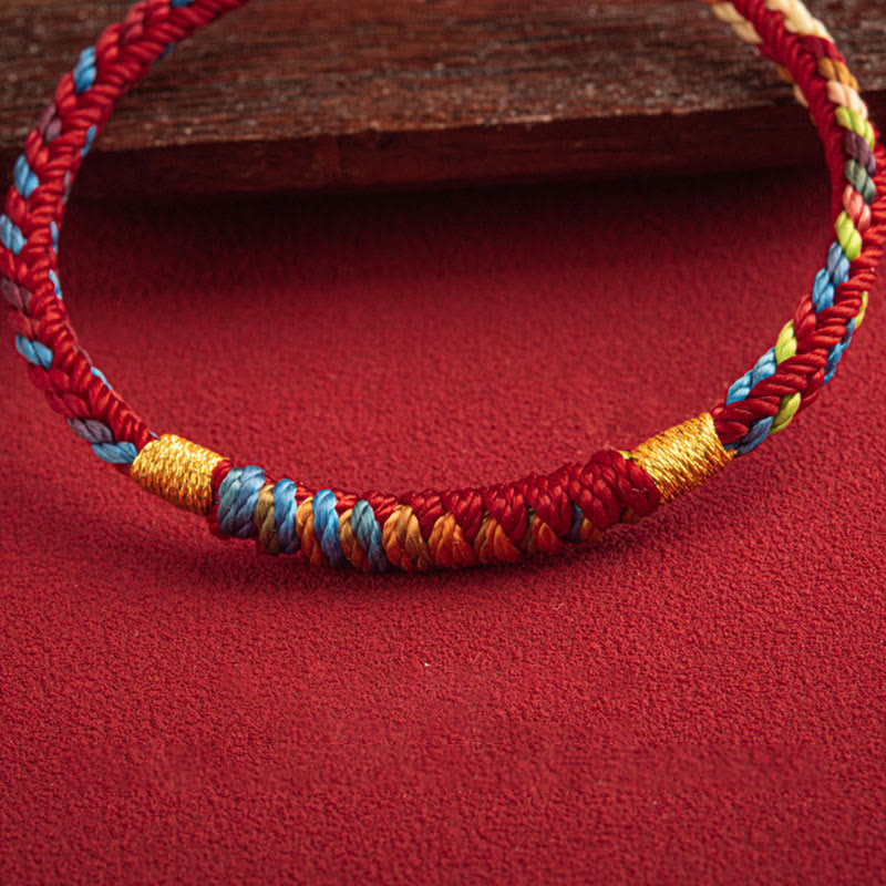 Nimara Ritual "May You Be Safe And Lucky In The Year Ahead" Multicolored Bracelet