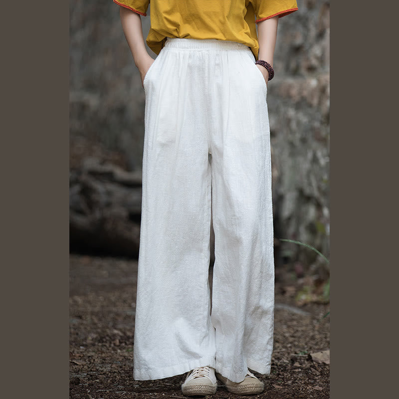 Nimara Ritual Retro Wide Leg Pants Casual Women's Yoga Pants With Pockets