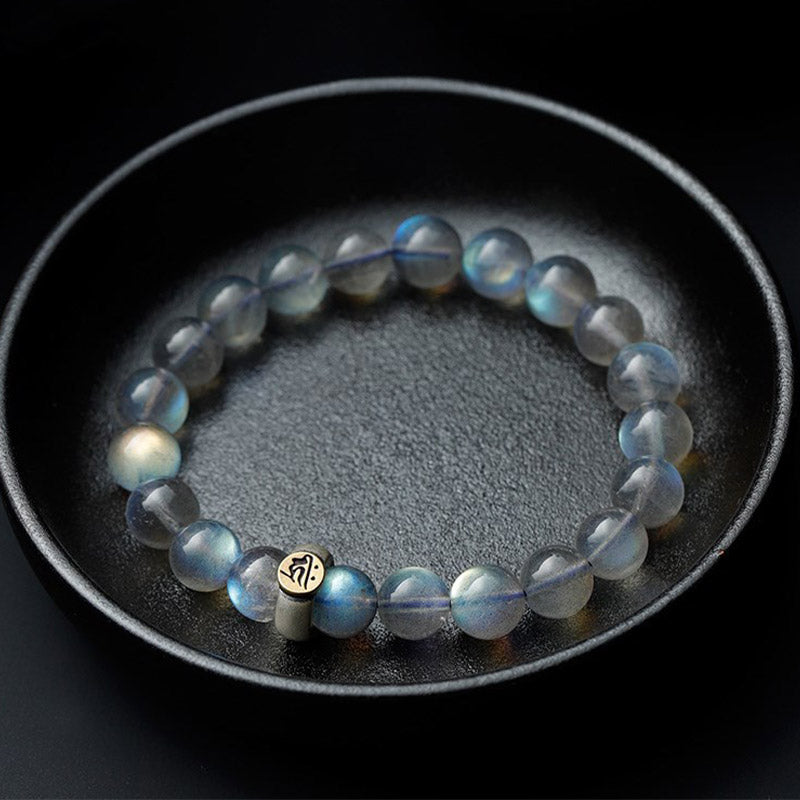 Nimara Ritual 12 Chinese Zodiac Moonstone Calm Love Bracelet