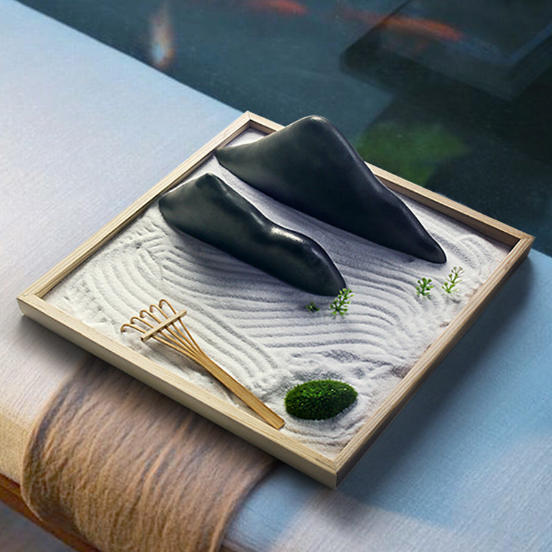 Nimara Ritual Rocks Landscape Meditation Enlightenment Zen Garden Decoration