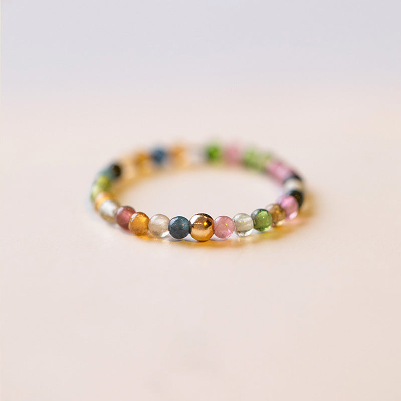 Nimara Ritual Natural Tourmaline Positive Love Ring