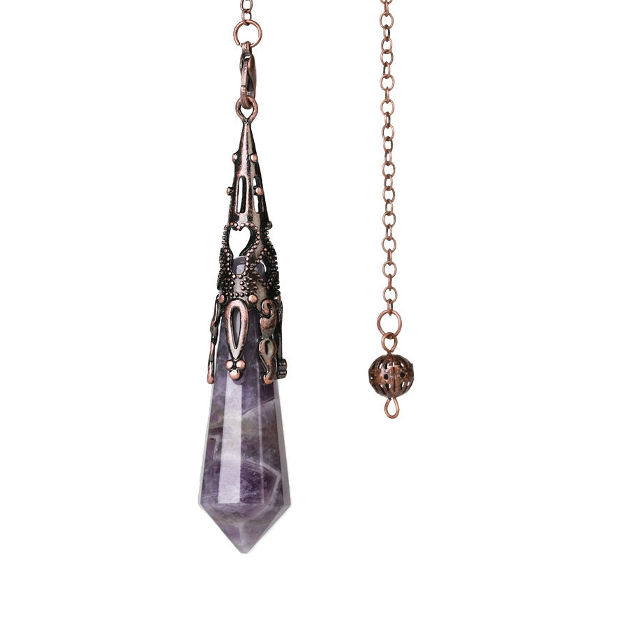 Nimara Ritual Natural Tiger's Eye Stone Healing Necklace