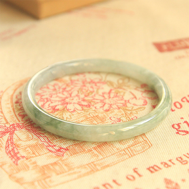 Nimara Ritual Natural Jade Peace Healing Bangle Bracelet