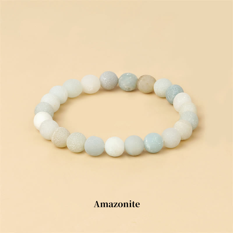 Nimara Ritual Natural Stone Quartz Healing Beads Bracelet