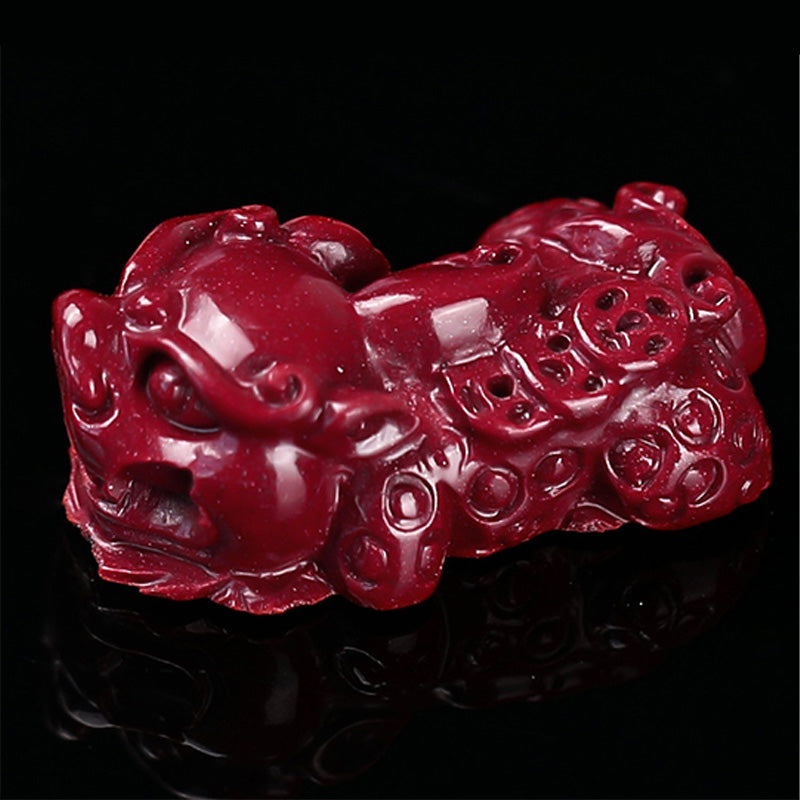Nimara Ritual Tibetan Cinnabar Pixiu Calm Bracelet