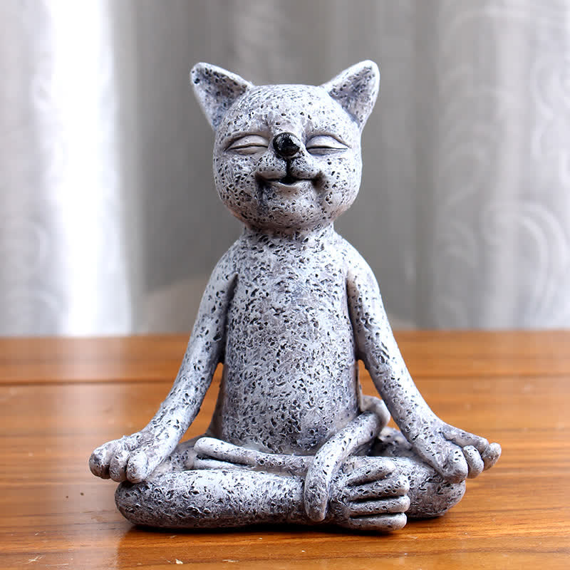 Nimara Ritual Meditating Zen Dog Cat Frog Decoration
