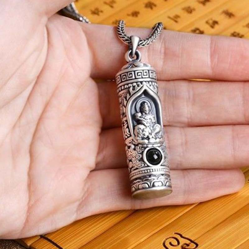 Nimara Ritual Chinese Zodiac Natal Buddha Projection Prosperity Necklace Pendant