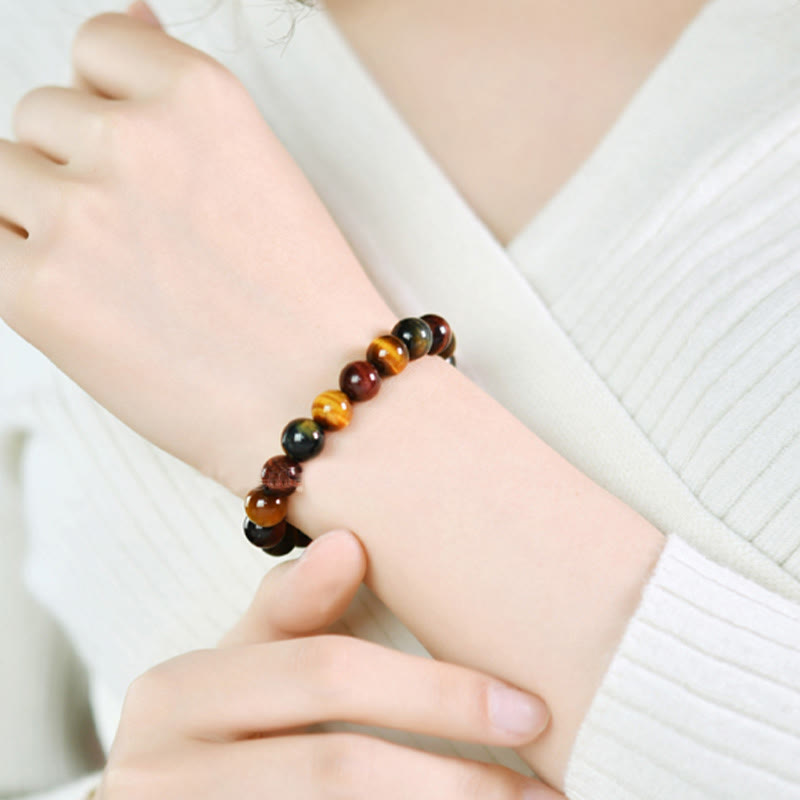 Nimara Ritual Natural Tiger Eye Positive Protection Bracelet