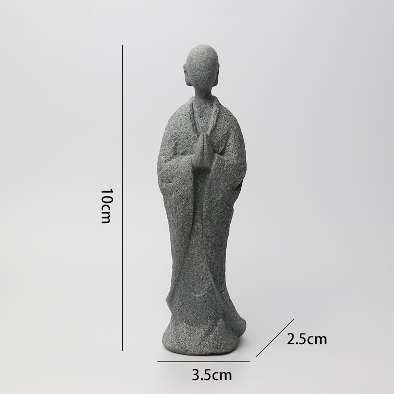 Nimara Ritual Meditation Buddha Monk Serenity Home Decoration