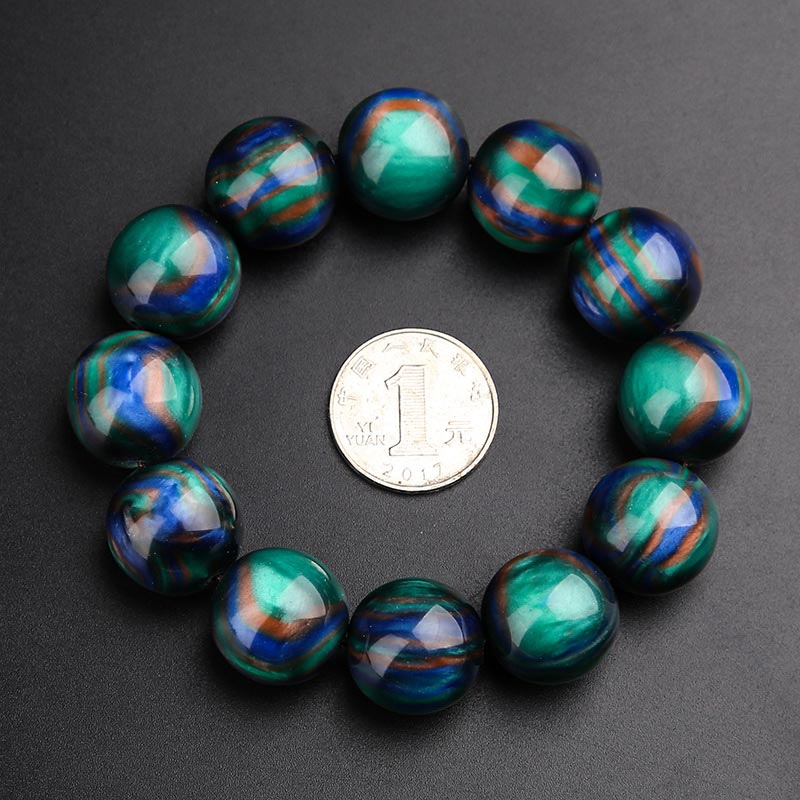 Nimara Ritual Colorful Sea Willow Mala Positive Bracelet Ring