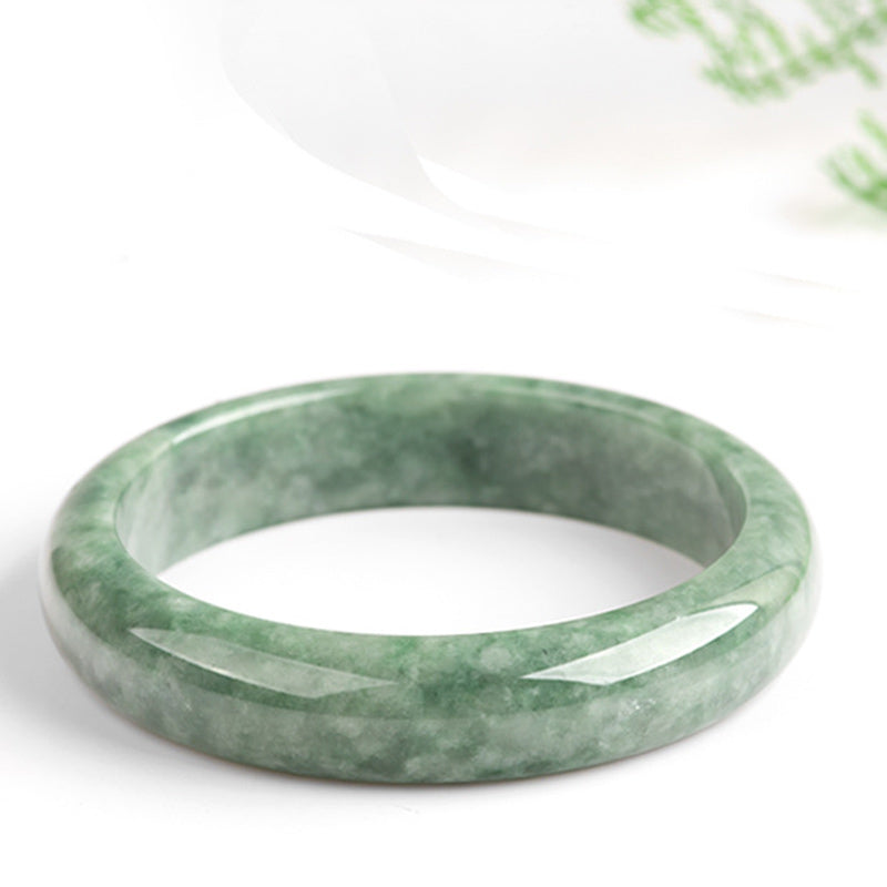 Nimara Ritual Natural Jade Luck Wealth Bangle Bracelet