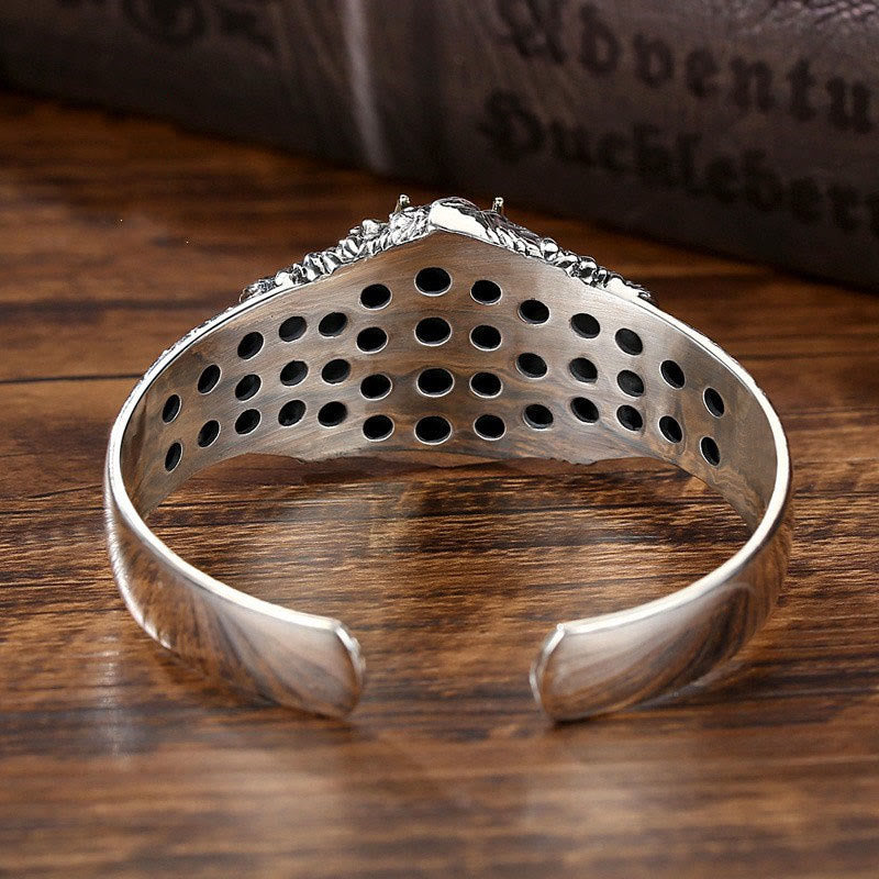 Nimara Ritual Tibetan Garuda Bird Wisdom Protection Bracelet Bangle