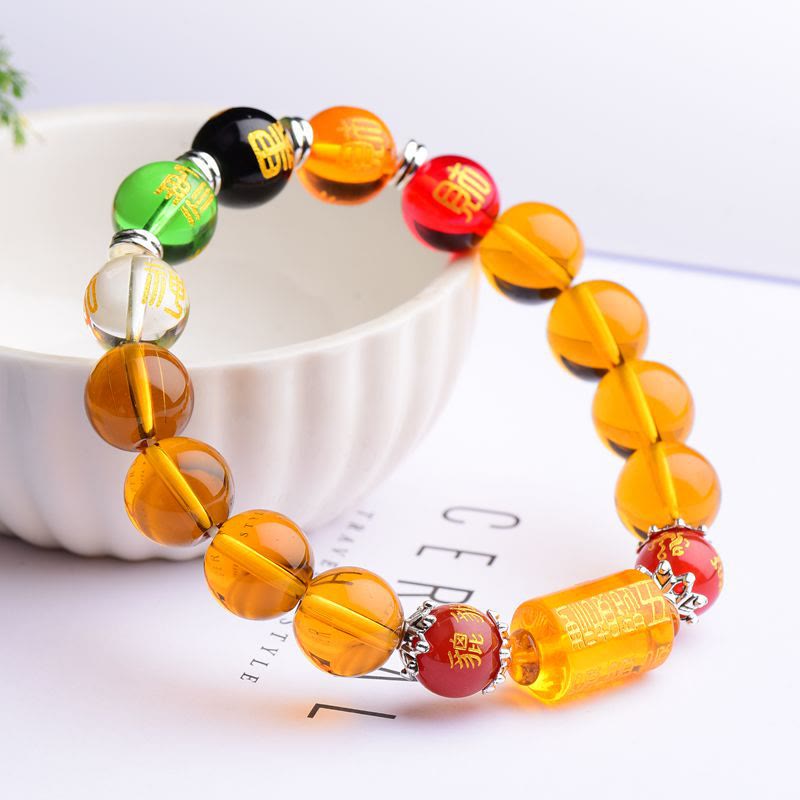 Nimara Ritual Natural Citrine Fortune Happiness Bracelet