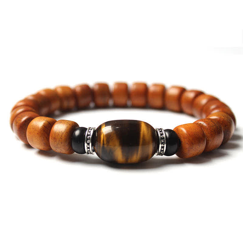 Nimara Ritual Tibetan Bone Beads Om Mani Padme Hum Strength Bracelet