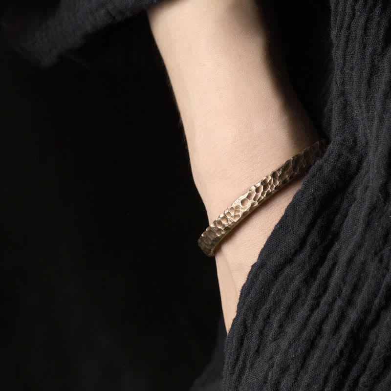 Nimara Ritual Simple Design Copper Wealth Cuff Bracelet