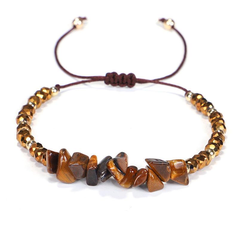 Nimara Ritual Amethyst Purify Knit Bracelet
