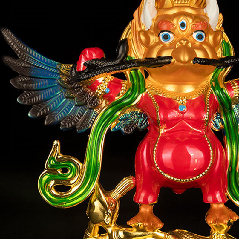 Nimara Ritual Tibet Garuda Bird Alloy Keep Evil Spirits Away Home Decoration