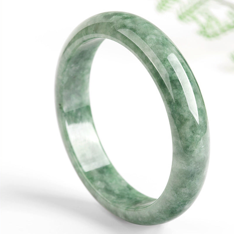 Nimara Ritual Natural Jade Luck Wealth Bangle Bracelet