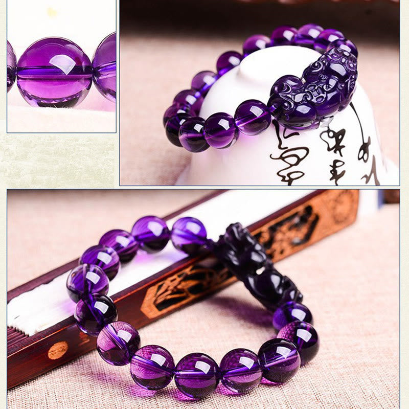 Nimara Ritual Feng Shui Amethyst Fortune Wealth Bracelet