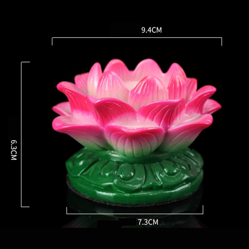 Nimara Ritual Meditation Prayer Altar Lotus Flower Candle Holder Buddhist Temple Rituals Use Items