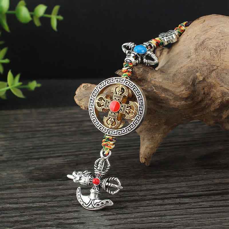 Nimara Ritual Tibet Vajra Spiritual Power Car Hanging Decoration