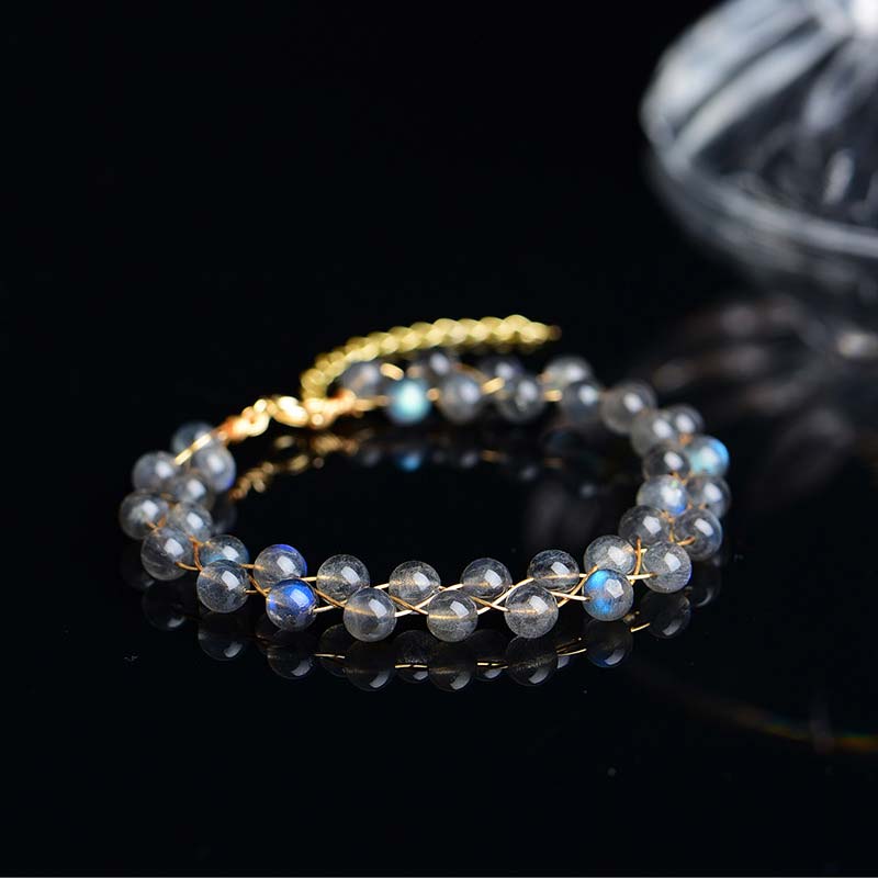 Nimara Ritual Natural Moonstone Love Blessing Bracelet