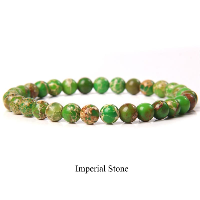 Nimara Ritual Natural Stone Quartz Healing Beads Bracelet
