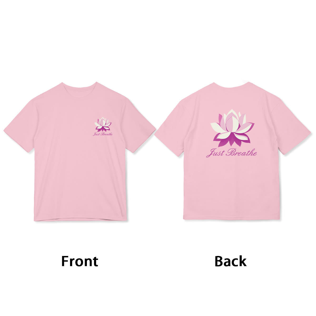 Nimara Ritual Lotus Just Breathe Tee T-shirt