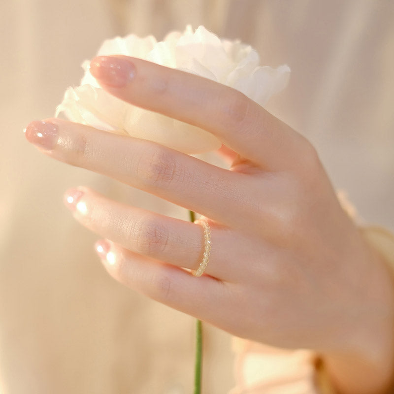 Nimara Ritual Natural Citrine Happiness Prosperity Ring