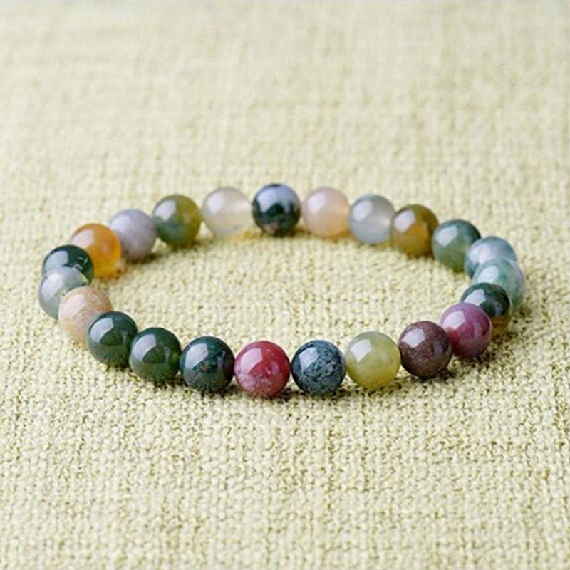 Nimara Ritual India Agate Beads Luck Yoga Bracelet