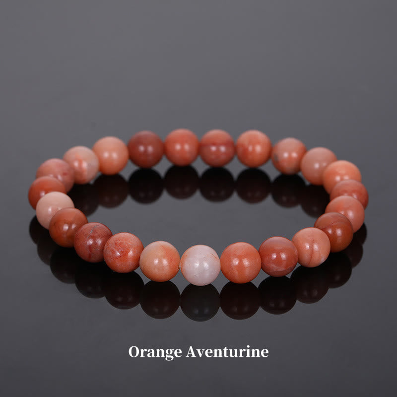 Nimara Ritual Natural Stone Quartz Healing Beads Bracelet