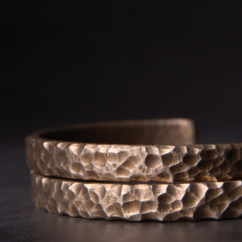 Nimara Ritual Simple Design Copper Wealth Cuff Bracelet