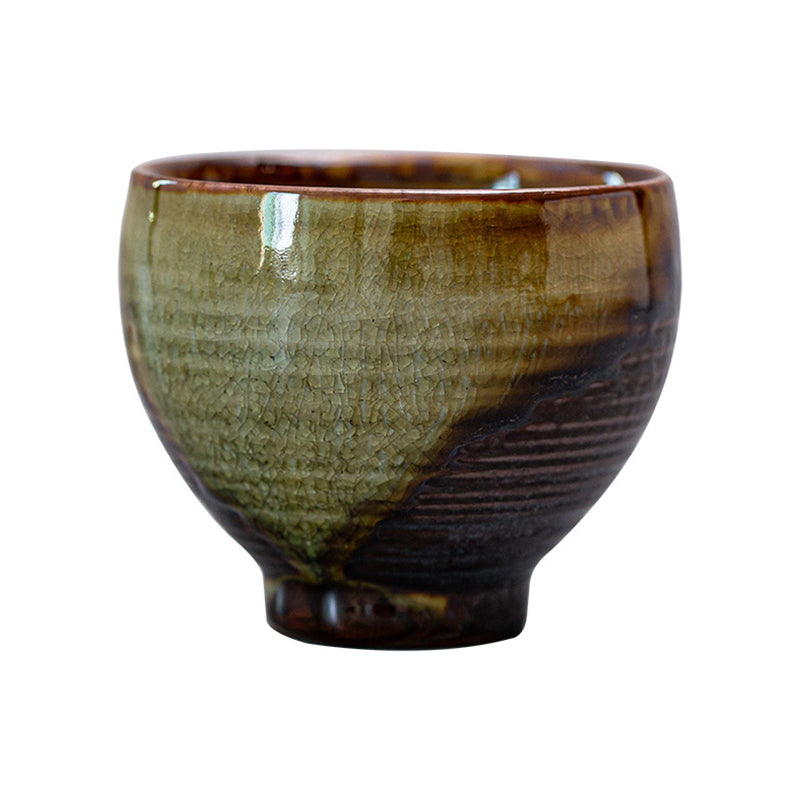 Nimara Ritual Retro Brown Kiln Change Ceramic Teacup Kung Fu Tea Cup