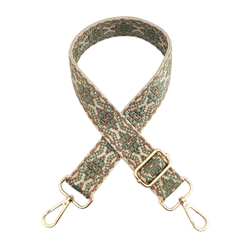 Nimara Ritual Multicolor Embroidered Shoulder Bag Straps
