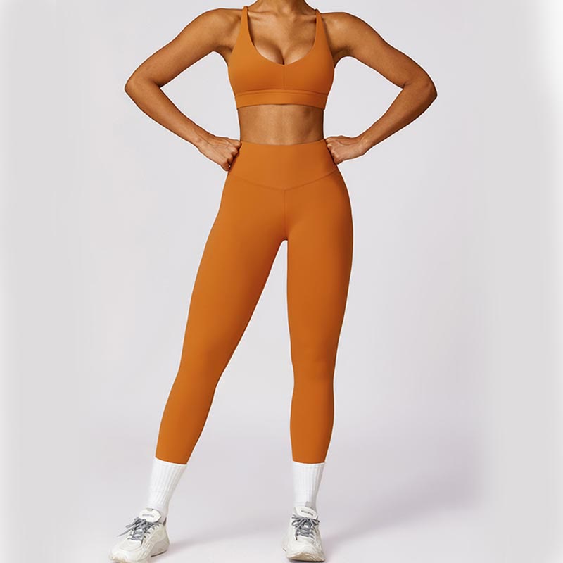 Nimara Ritual Women Short Sleeve T-Shirt Top High Waist Leggings Pants For Sports Yoga