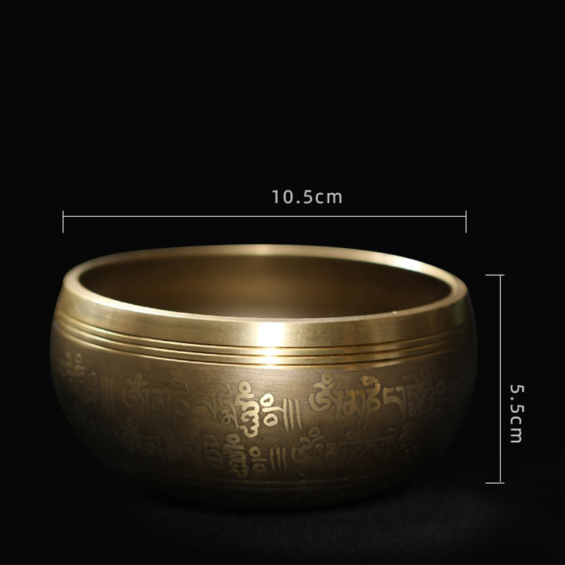 Nimara Ritual Tibetan Meditation Sound Bowl Handcrafted for Healing and Mindfulness Singing Bowl Set