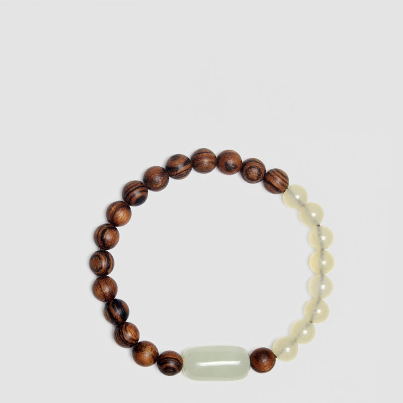 Nimara Ritual Jade Sandalwood Luck Abundance Bracelet