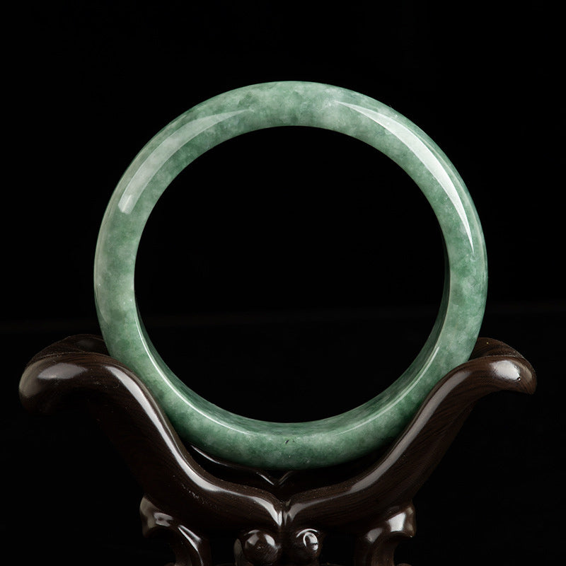 Nimara Ritual Natural Jade Luck Wealth Bangle Bracelet