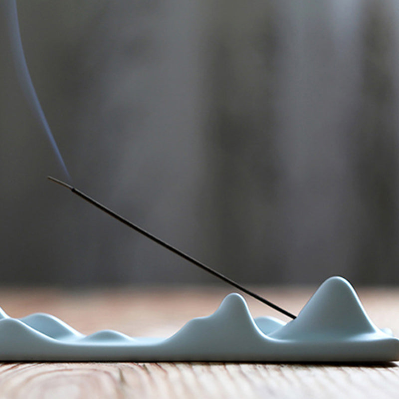 Nimara Ritual Mountain Cloud Meditation Balance Incense Holder