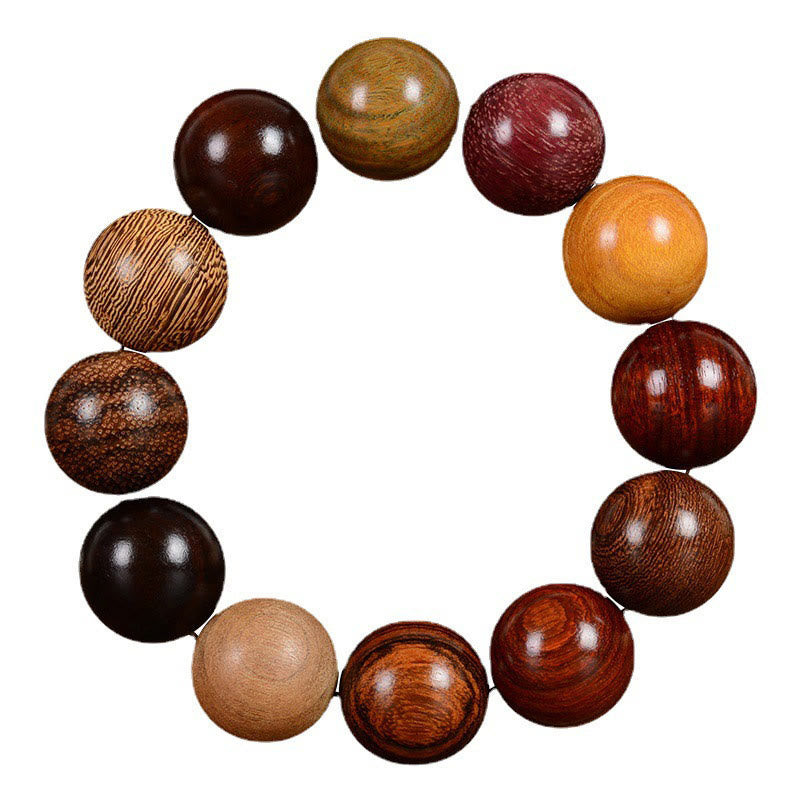 Nimara Ritual Multicolored Sandalwood Protection Healing Bracelet