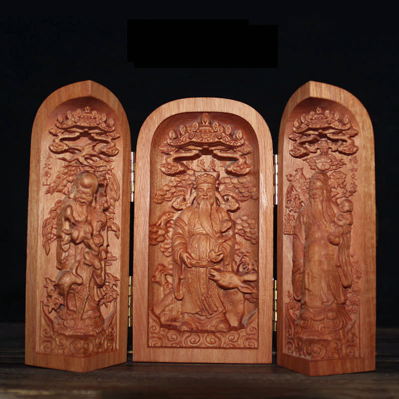 Nimara Ritual Avalokitesvara Kwan Yin Buddha Cherry Wood Compassion Home Decoration Altar