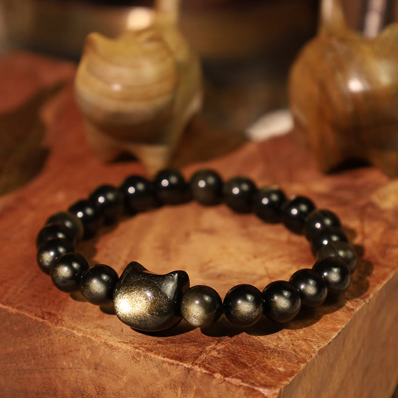 Nimara Ritual "All the best for Luck and Confidence" Lovely Cat Bracelet Includes Gift Message Card