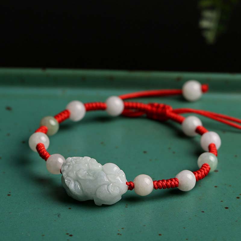 Nimara Ritual Natural Jade PiXiu Luck Bracelet